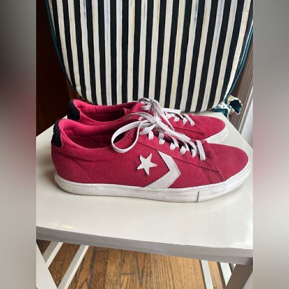 Converse Men’s All-Stars Red Canvas - Picture 1 of 8